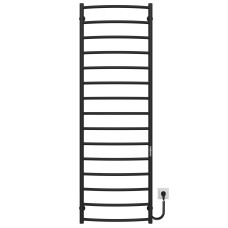 Рушникосушарка електрична Класік П15 500х1600 Deffi Чорний JD03 (C.DK.160.50.15.E.B.R.1)