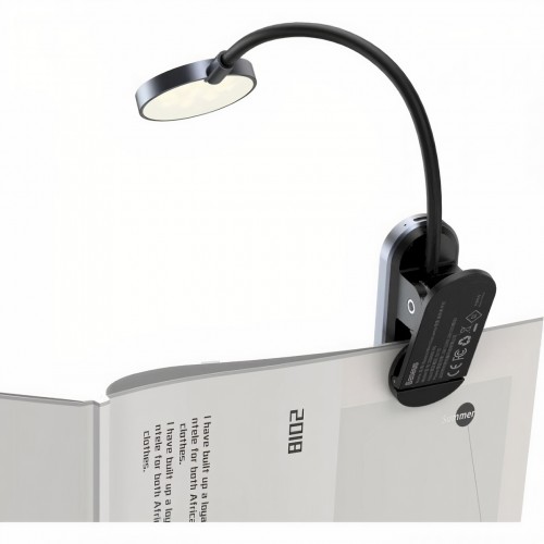 Лампа настільна акумуляторна BASEUS DGRAD-0G Black Silver Лампа настільна акумуляторна BASEUS DGRAD-0G Black Silver