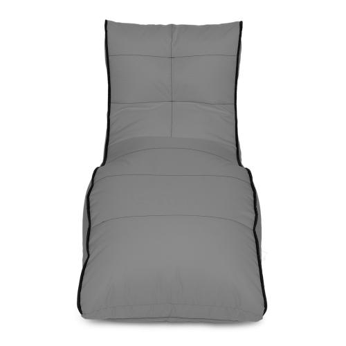 Крісло Мішок Лежак Оксфорд 80х125 Студія Комфорту Сірий