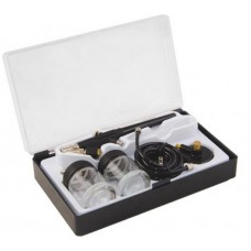 Міні аерограф з набором аксесуарів MASTERTOOL 81-8710