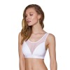 Топ з прозорою вставкою Passion PS002 TOP white, size M в інтернет супермаркеті PbayMarket!