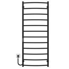 Рушникосушарка електрична Класік П12 500х1300 Deffi Чорний JD03 (C.DK.130.50.12.E.B.L.1)