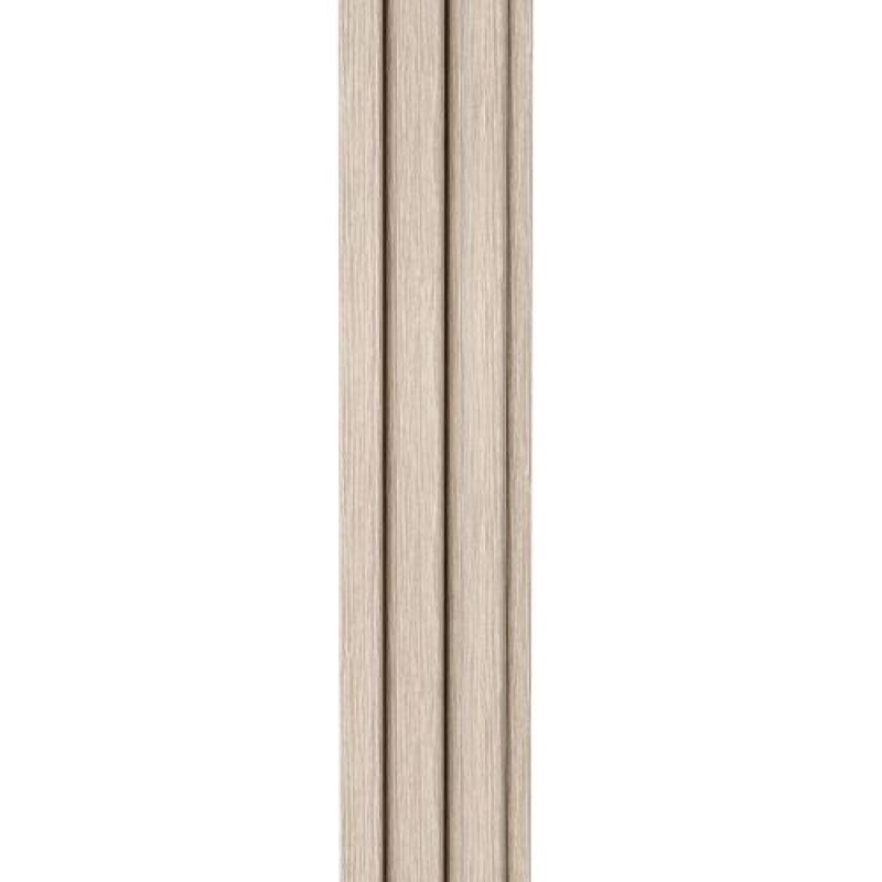 Декоративна стінова рейка Sticker Wall PS 2900x120x12 мм Бежевий (SW-00002129)