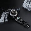 Наручний годинник чоловічий BESTA Life Pro Grey з компасом Сірий хакі (3356)