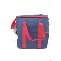 Сумка-холодильник 35*22*39 см A-Plus 6010 синя з червоним Сумка-холодильник 35*22*39 см A-Plus 6010 синя з червоним