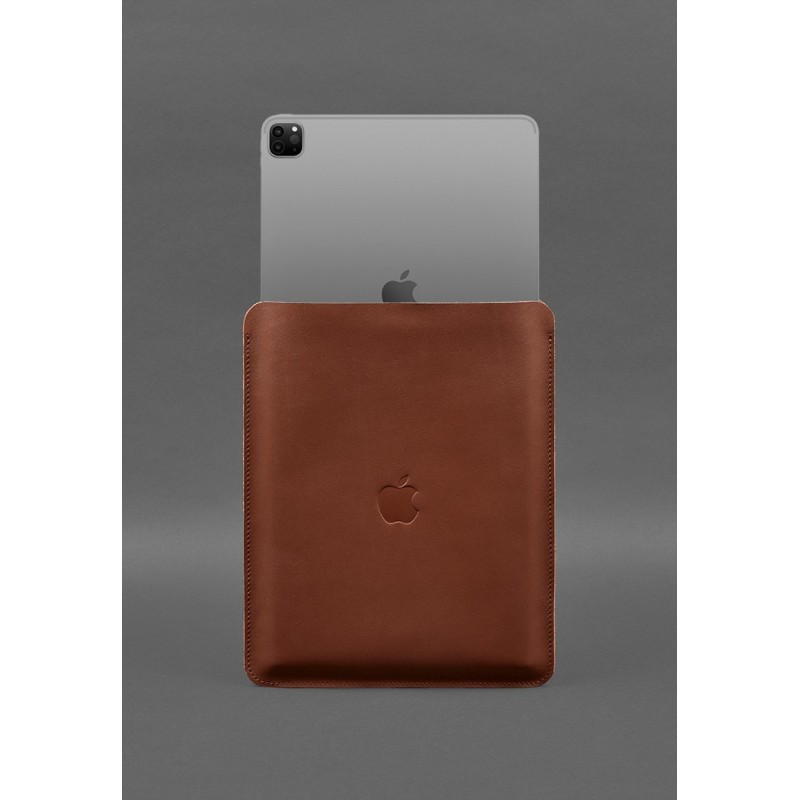 Шкіряний чохол-футляр для iPad Pro 12,9 Світло-коричневий BlankNote