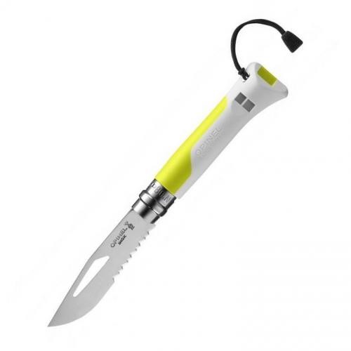 Ніж Opinel 8 VRI Outdoor Жовтий (1013-204.66.43) Ніж Opinel 8 VRI Outdoor Жовтий (1013-204.66.43)