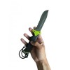Туристичний ніж для виживання Gorillas BBQ 2-1253 25 см Чорний (KN1060)