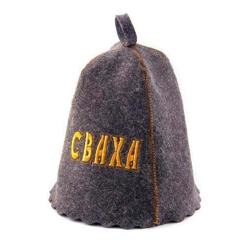 Банна шапка Luxyart Сваха Сірий (LA-241) в інтернет супермаркеті PbayMarket!