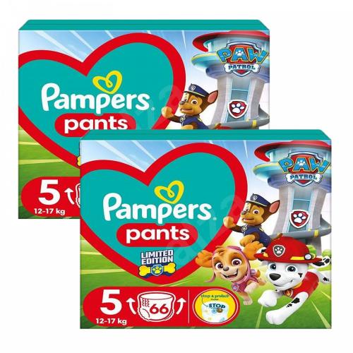 Підгузники-трусики Pampers Pants 5 (12-17 кг) 132 шт Щенячий патруль в інтернет супермаркеті PbayMarket!