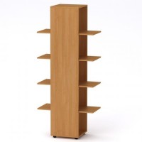 Шафа офісна Компаніт МГ-8 тумба-3 Компаніт Вільха (80х40х181 см)