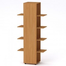 Шафа офісна Компаніт МГ-8 тумба-3 Компаніт Вільха (80х40х181 см)