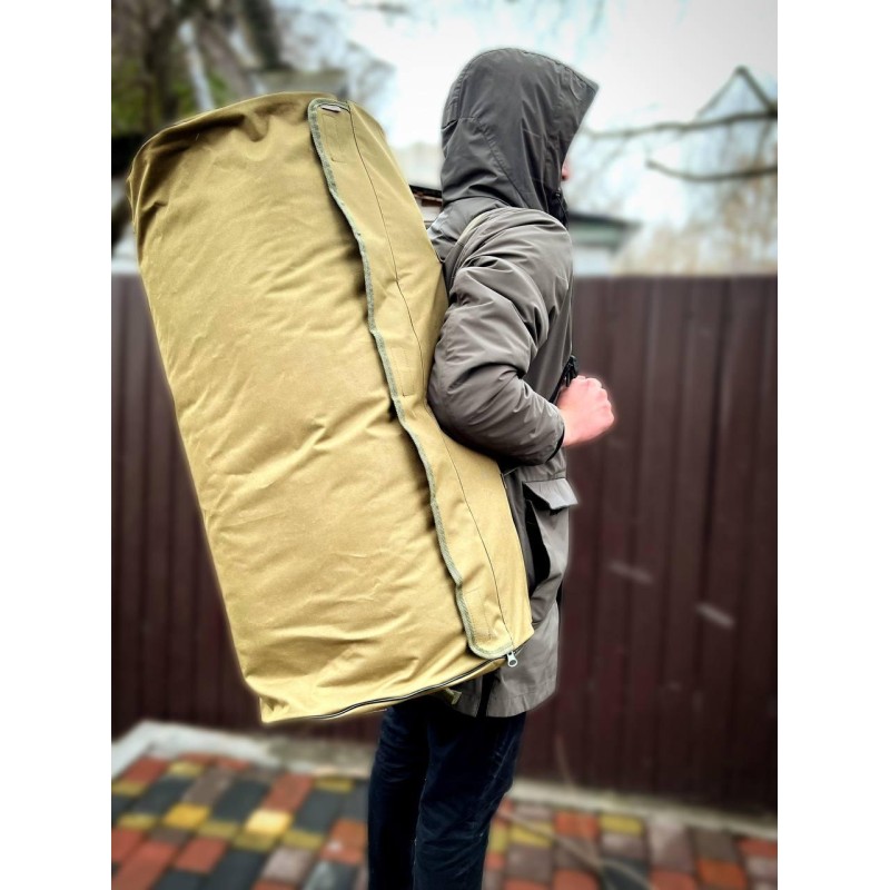 Сумка-баул рюкзак 120 л. VS Thermal Eco Bag койот