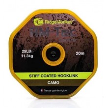 Повідковий матеріал RidgeMonkey RM-Tec Stiff Coated Hooklink Camo 25lb 20м (1013-9168.00.40)