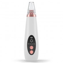 Прилад для пілінгу + Вакуумний Очисник Пор + Масажер Blackhead Remover Білий (124)