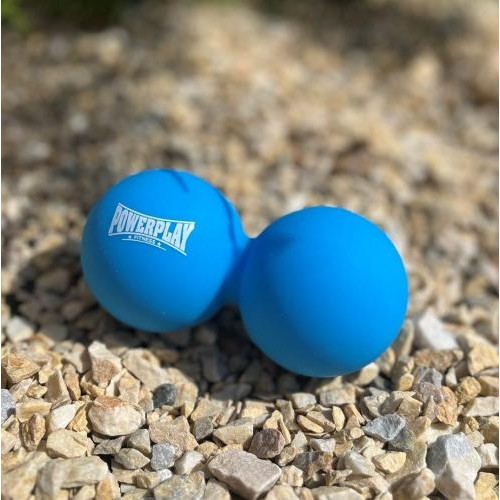 Масажний подвійний м'яч PowerPlay PP-4355 Silicone Lacrosse Peanut Ball 6.3х12.6 см Синій Масажний подвійний м'яч PowerPlay PP-4355 Silicone Lacrosse Peanut Ball 6.3х12.6 см Синій