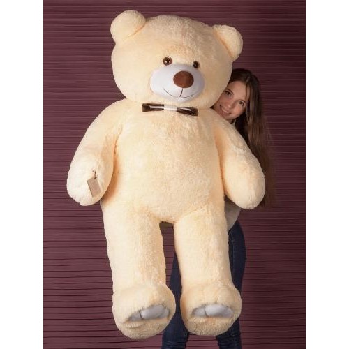 Плюшевий ведмедик Mister Medved Ларрі 160 см Бежевий (011) Плюшевий ведмедик Mister Medved Ларрі 160 см Бежевий (011)