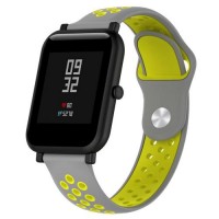 Ремінець BeWatch sport-style для Xiaomi Amazfit BIP Сіро-Жовтий (1010146) Ремінець BeWatch sport-style для Xiaomi Amazfit BIP Сіро-Жовтий (1010146)