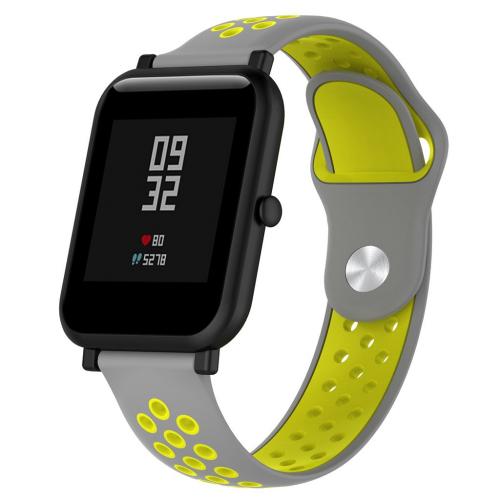 Ремінець BeWatch sport-style для Xiaomi Amazfit BIP Сіро-Жовтий (1010146) Ремінець BeWatch sport-style для Xiaomi Amazfit BIP Сіро-Жовтий (1010146)