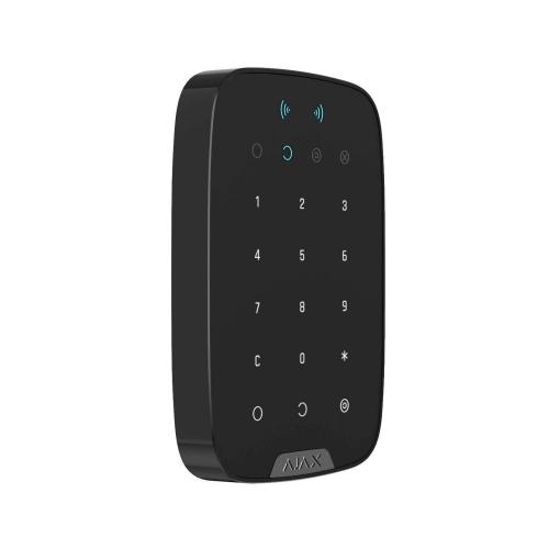 Бездротова сенсорна клавіатура Ajax Keypad Plus (8EU) UA black зі зчитувачем карт Pass та брелоків Tag в інтернет супермаркеті PbayMarket!