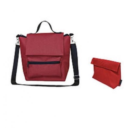 Набір Термосумка Комфорт Плюс та Косметичка VS Thermal Eco Bag Червоний Набір Термосумка Комфорт Плюс та Косметичка VS Thermal Eco Bag Червоний