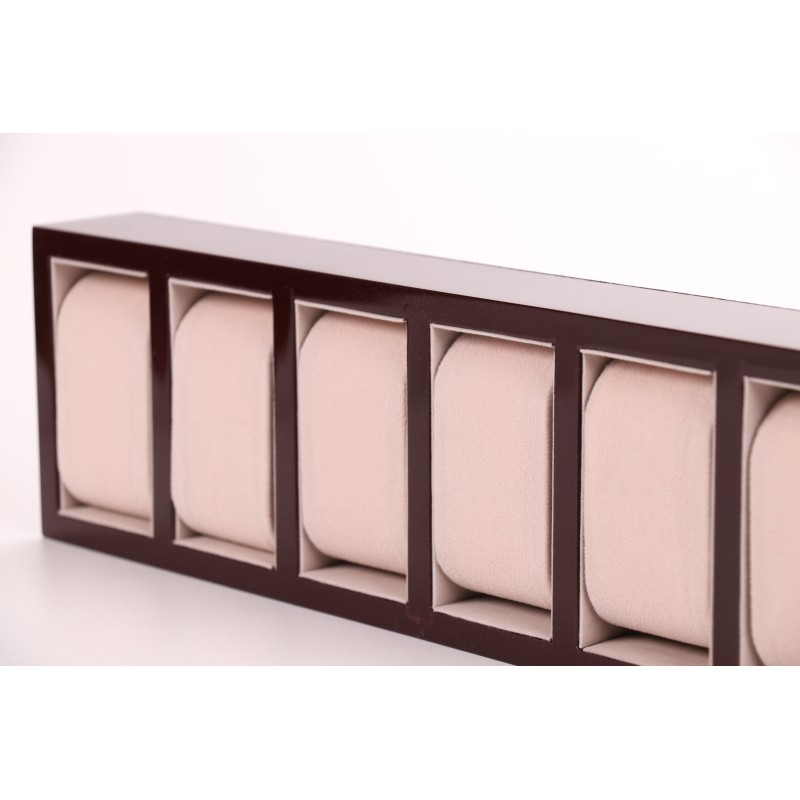 Органайзер для зберігання годинників Craft 6TRAY.BL Коричневий
