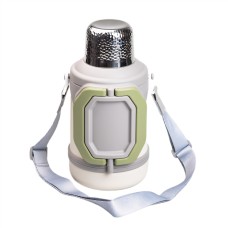 Термос для туризму з фліп кришкою та складними ручками YIWU Vacuum Cup 1500 мл Сірий (HP-14-21V)