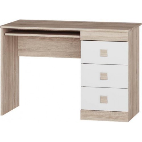 Стіл письмовий Соната Еверест Сонома з білим (psg_UK-6415014) Стіл письмовий Соната Еверест Сонома з білим (psg_UK-6415014)