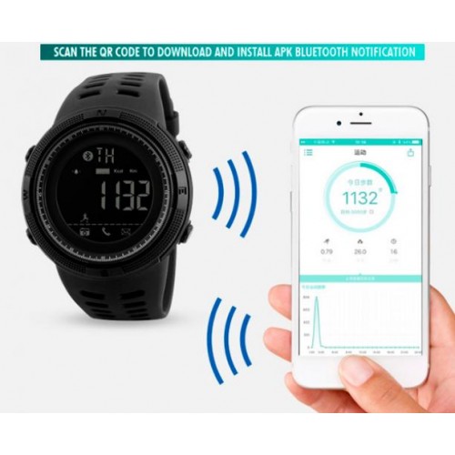 Наручний годинник чоловічий Skmei Clever II 1250 Black (1436) Наручний годинник чоловічий Skmei Clever II 1250 Black (1436)