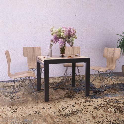 Стіл-трансформер Art in Head Kors 690x750x890 Дуб експресів пісочний/Венге (TB17110000200) Стіл-трансформер Art in Head Kors 690x750x890 Дуб експресів пісочний/Венге (TB17110000200)