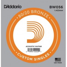 Струна D'Addario BW056 80/20 Bronze .056
