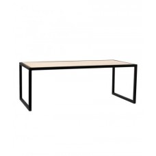 Кавовий журнальний столик у стилі Loft NS-483 430x1100x580 мм Черный