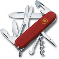 Складаний ніж Victorinox Climber Mat Червоний матовий лак з жовтим лого (1.3703_M0008p) Складаний ніж Victorinox Climber Mat Червоний матовий лак з жовтим лого (1.3703_M0008p)