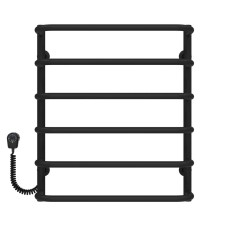 Рушникосушарка електрична Стандарт П6 500х600 Deffi Чорний EF16 (D.SS.60.50.6.E.B.L.5)