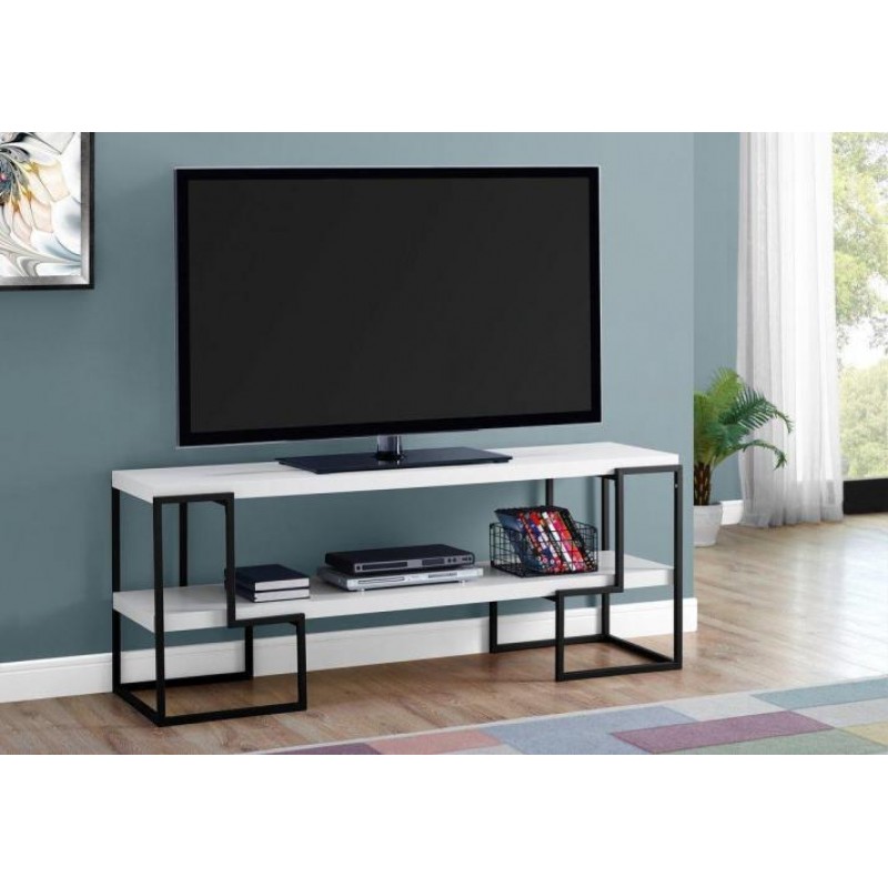 Тумба підставка для TV у стилі Loft NS-2137 630x1500x350 мм Черный