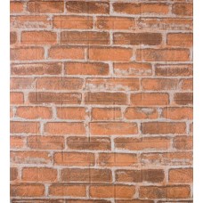 Самоклеюча декоративна 3D панель 3D Loft Катеринославська цегла 700x770x3 мм Коричневий (279)