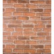 Самоклеюча декоративна 3D панель 3D Loft Катеринославська цегла 700x770x3 мм Коричневий (279)