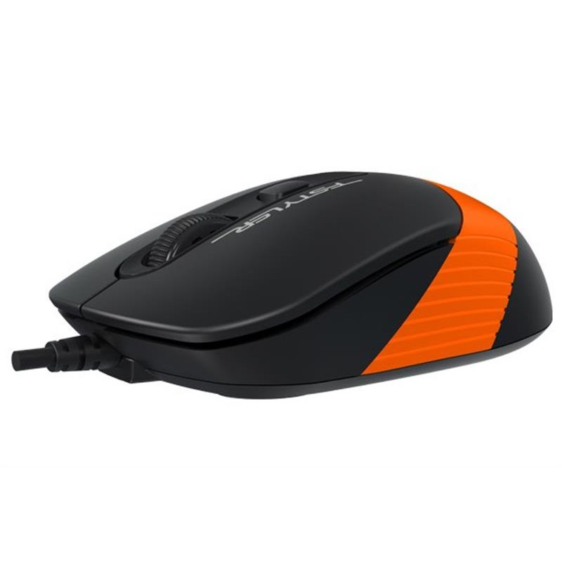 Миша A4Tech FM10 Black/Orange USB