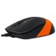 Миша A4Tech FM10 Black/Orange USB