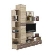 Тумба під ТВ Бриз Еверест сонома трюфель (Ev-190) Тумба під ТВ Бриз Еверест сонома трюфель (Ev-190)