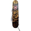 Складаний ніж Victorinox Climber Zodiac Золота дерев'яна змія 91 мм Різнокольоровий (1.3703.3_Z4240pk)