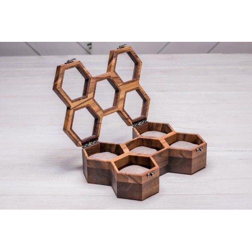 Органайзер для наручних годинників ecoWalnut 7.8х27.1х18.8 см Органайзер для наручних годинників ecoWalnut 7.8х27.1х18.8 см