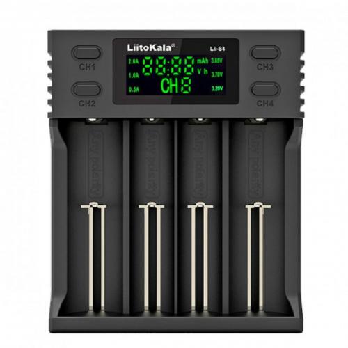 Зарядний пристрій для акумуляторів Liitokala Lii-S4 Зарядний пристрій для акумуляторів Liitokala Lii-S4