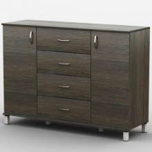 Комод Тиса Мебель АКМ-66 1 Венге 45x90x140 см