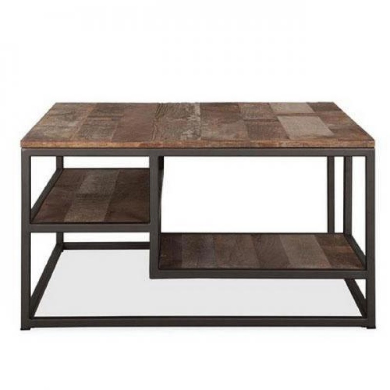 Кавовий журнальний столик у стилі Loft NS-496 480x750x750 мм Черный