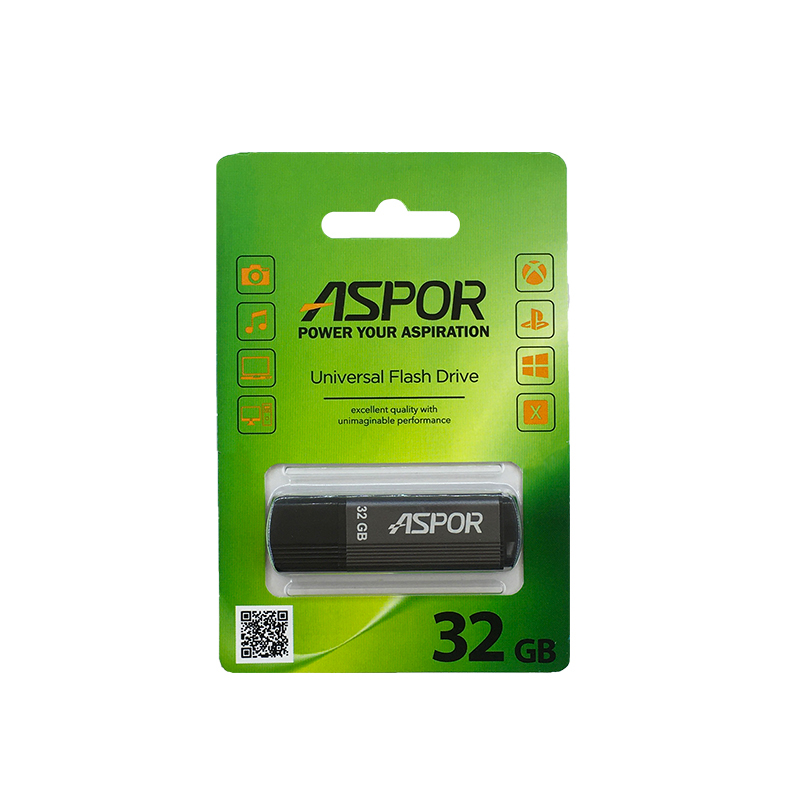 USB Flash Aspor AR121 32GB- графітовий