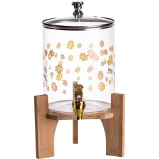 Лимонадниця із краном Happy Life 3,6 л Різнокольоровий (HP-34-17)