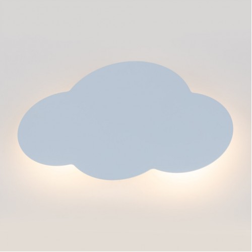 Настінний світильник TK Lighting Cloud 38x4.5 см Блакитний (TK4966)