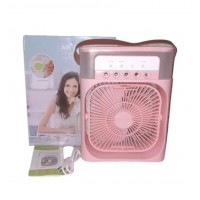 Портативний настільний міні-кондиціонер зволожувач Arctic Air Cooler 4в1 Fan LED Рожевий
