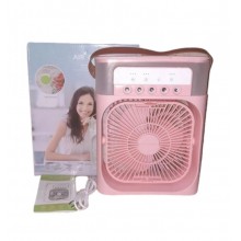Портативний настільний міні-кондиціонер зволожувач Arctic Air Cooler 4в1 Fan LED Рожевий